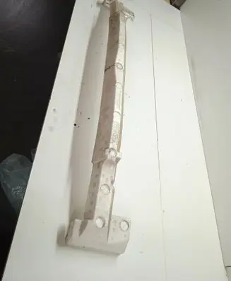Front bumper foam support bar