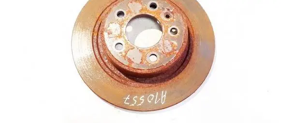 Opel Astra J Rear brake disc neventiliuojamas