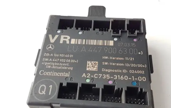 Mercedes-Benz V Class W447 Door control unit/module A4479006300 070315