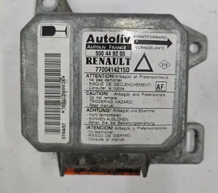 Renault Laguna I Airbag control unit/module 7700414215D 550449200