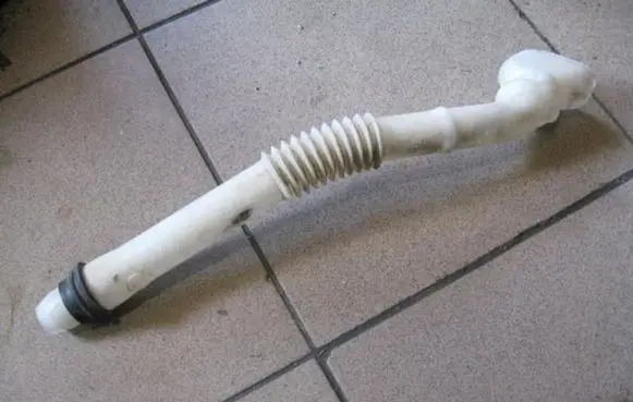 Renault Scenic II - Grand scenic II Window washer liquid tank fill tube 8200107319B 8200107320B