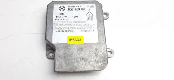 Volkswagen PASSAT B5 Airbag control unit/module 6Q0909605B M6333
