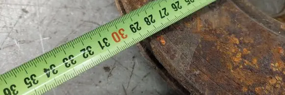 Volkswagen PASSAT B5 Front brake disc