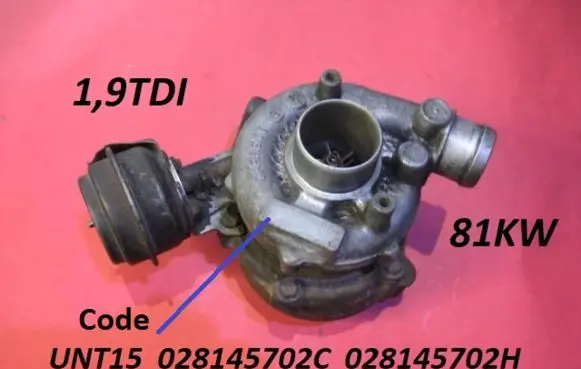 Volkswagen PASSAT B5 Turbo UNT15 028145702H