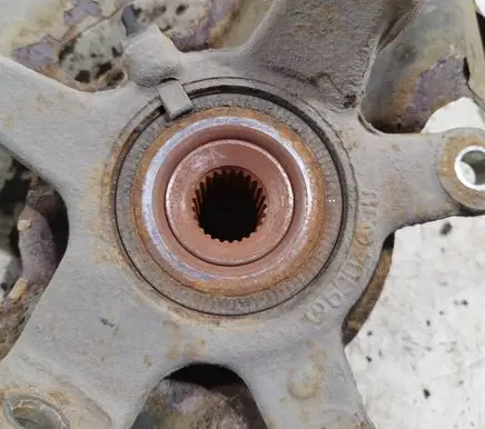 Mercedes-Benz B W245 Front wheel hub spindle knuckle