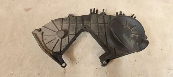 Opel Astra H Timing belt guard (cover) 897376243