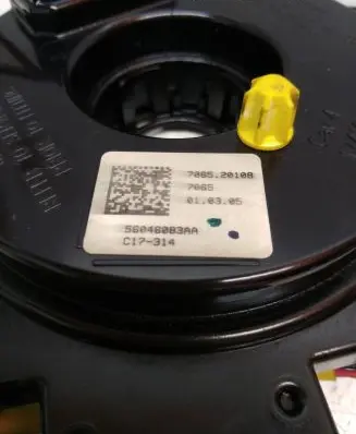 Chrysler Pacifica Airbag slip ring squib (SRS ring) 56046083AA 706520108
