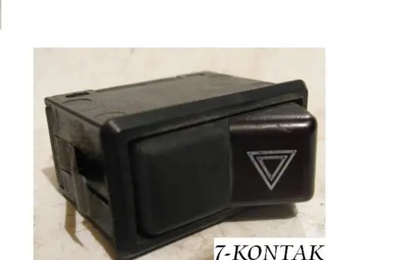 Ford Transit Hazard light switch
