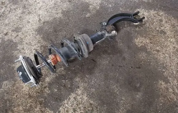Audi A6 S6 C7 4G Front shock absorber with coil spring