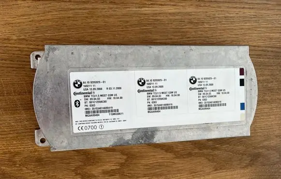 BMW 3 E92 E93 Bluetooth control unit module 9205929 84109205929