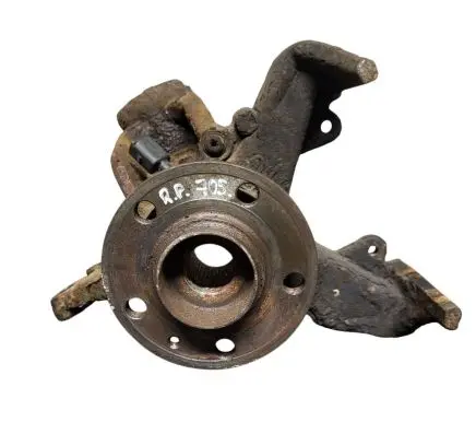 Volkswagen Polo V 6R Front wheel hub spindle knuckle 6Q0407256AC