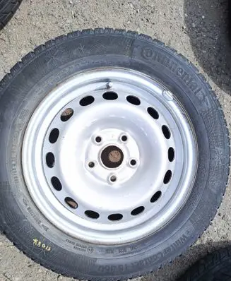 Volkswagen Caddy R15 spare wheel 