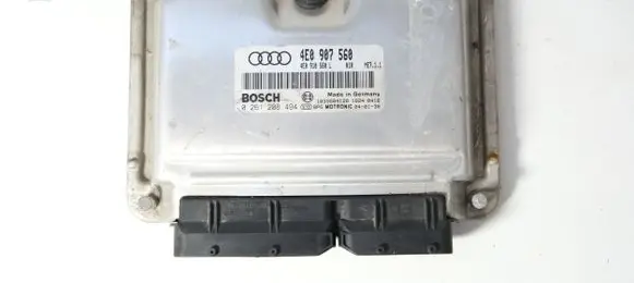 Audi A8 S8 D3 4E Engine control unit/module 4E0907560