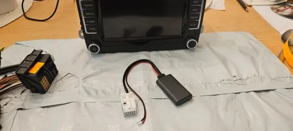 Volkswagen Tiguan AUX in-socket connector BTAUDIO