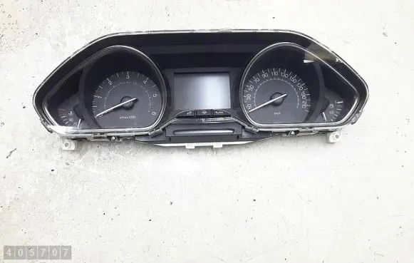 Peugeot 2008 I Speedometer (instrument cluster) 9814699380