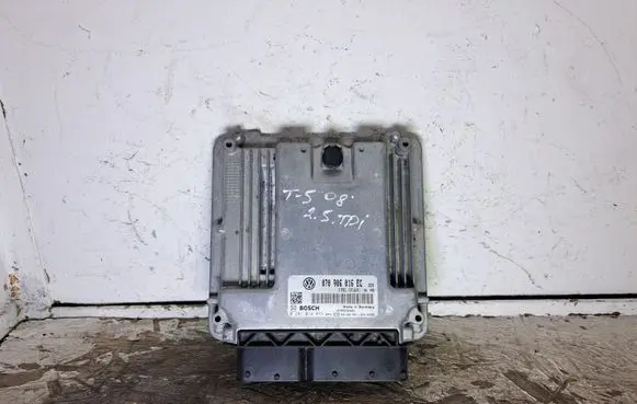 Volkswagen Transporter - Caravelle T5 Engine control unit/module 070906016EC 0281014893 1039S26400