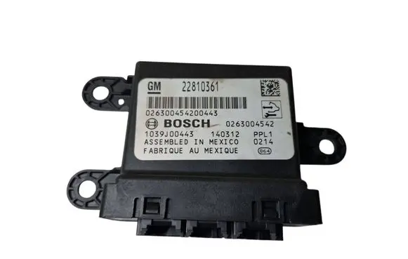 Opel Astra J Parking PDC control unit/module 0263004542 1039J00443