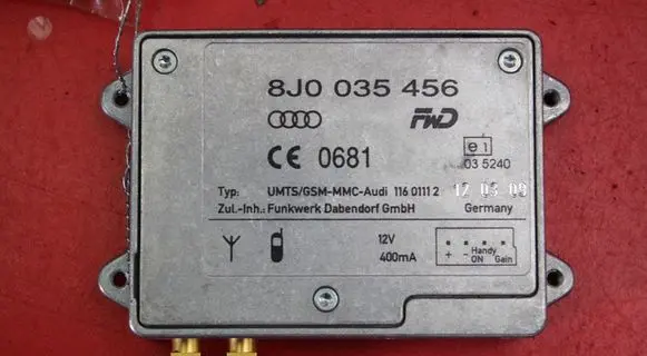 Audi Q7 4L Sound amplifier 8J0035456