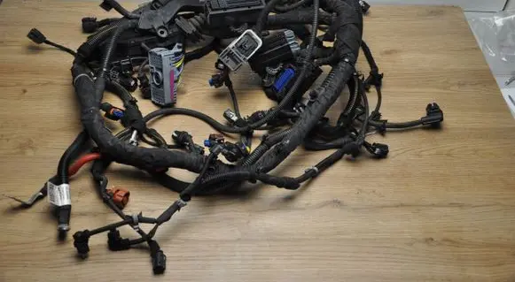 Engine installation wiring loom