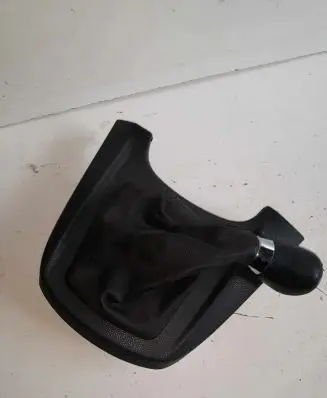 Gear lever shifter trim leather/knob