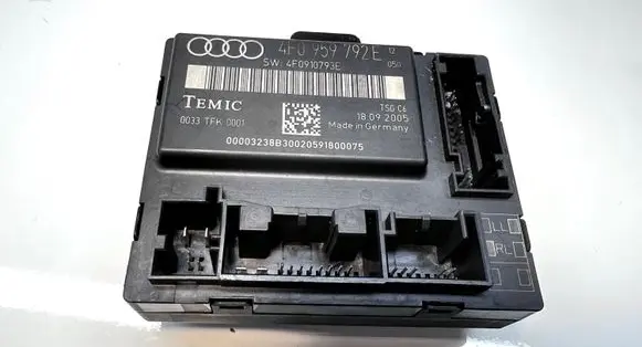 Audi A6 S6 C6 4F Door control unit/module 4F0959792E 4F0910793E 0033TFK0001