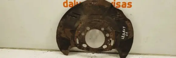 Subaru Legacy Front brake disc dust cover plate 
