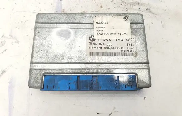 BMW 3 E46 Transmission gearbox valve body 7508145 5WK33502 96024685