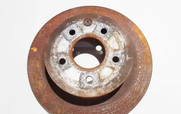 Nissan X-Trail T31 Rear brake disc ventiliuojamas