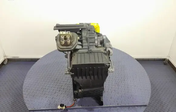 Interior heater climate box assembly