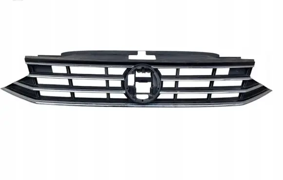 Volkswagen PASSAT B8 Front bumper upper radiator grill 3G0853651CB