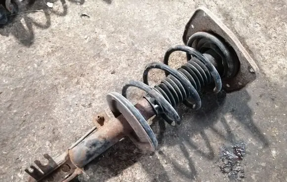 Citroen C8 Front shock absorber with coil spring 1494215080