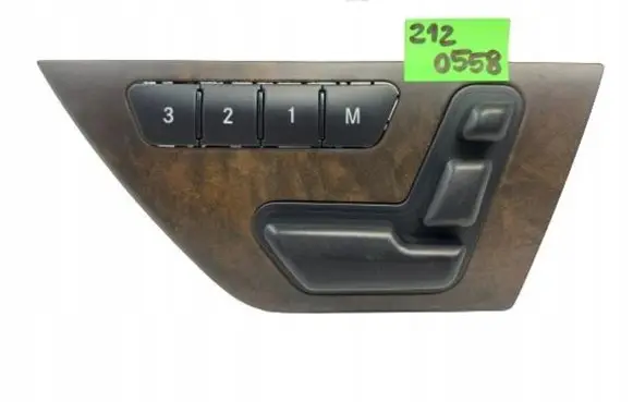 Mercedes-Benz E W212 Seat control switch A2128700558