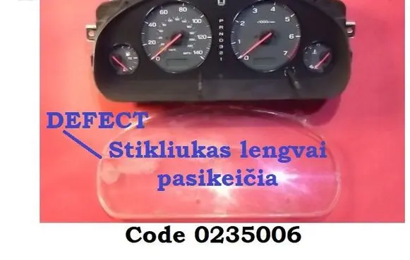 Subaru Legacy Speedometer (instrument cluster) 0235006
