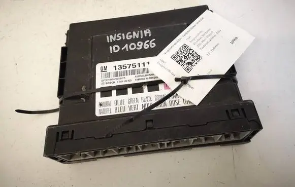 Opel Insignia A Comfort/convenience module 13575111