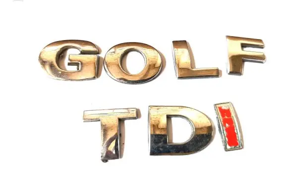 Volkswagen Golf IV Manufacturers badge/model letters 