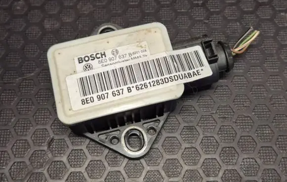 Audi A4 S4 B7 8E 8H ESP acceleration yaw rate sensor 8E0907637B 6261283D