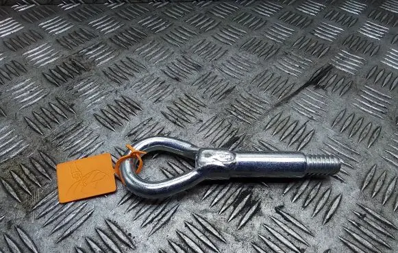 Towing hook eye