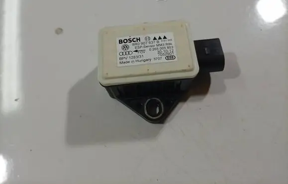 Audi A4 S4 B8 8K ESP acceleration yaw rate sensor 8R0907637B 0265005853