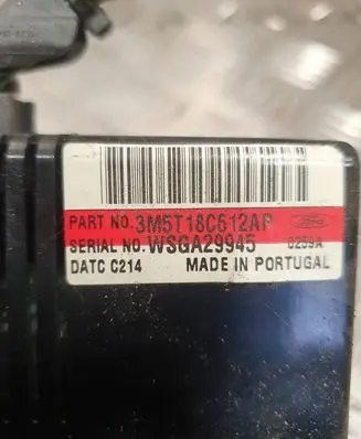 Ford Focus C-MAX Climate control unit 3M5T18C612AP WSGA29945 03504