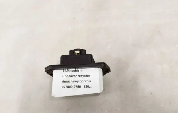 Mitsubishi Endeavor Heater blower motor/fan resistor 077800-0750