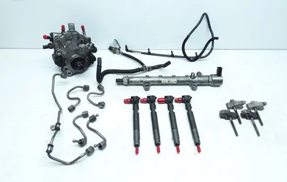 Mercedes-Benz C W204 Fuel injection system set A6510700901 A6510700495 A6510700587