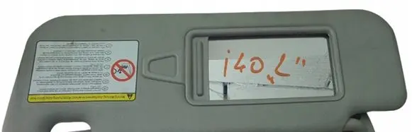 Hyundai i40 Sun visor clip/hook/bracket daszeklewyi404car