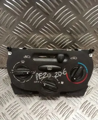 Peugeot 206 Climate control unit