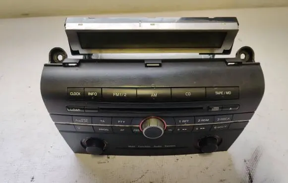 Mazda 3 I Radio/CD/DVD/GPS head unit BP4M66950A 14789900 0411B93814