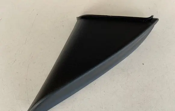 Plastic wing mirror trim cover