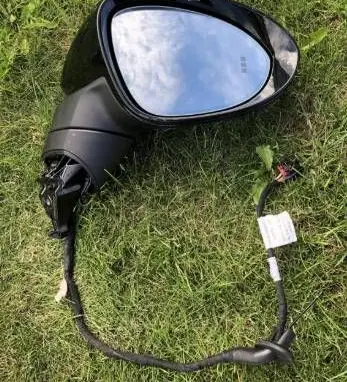 Porsche Cayenne (9Y0 9Y3) Front door electric wing mirror 9Y1857508AS