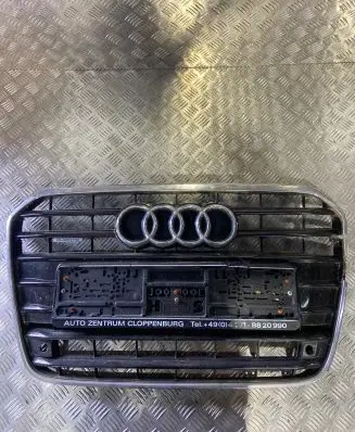 Front bumper upper radiator grill