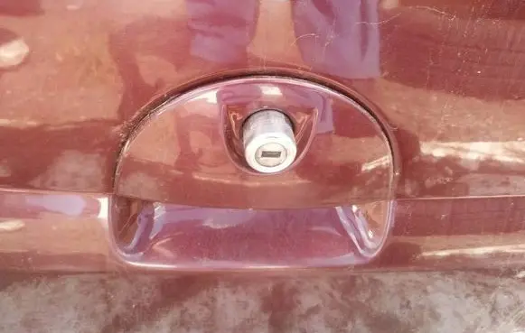 Opel Meriva A Tailgate exterior lock 