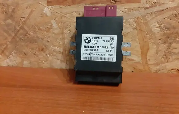 BMW 1 E81 E87 Fuel injection pump control unit/module 7229173 374
