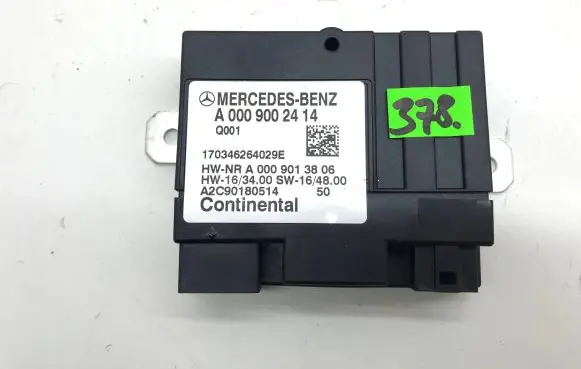 Mercedes-Benz C W205 Fuel injection pump control unit/module A0009002414 A0009013806 170346264029E